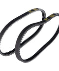 Go Kart Drive Belt Replacement 37x98 For Torque Converter 203597 30 Series Asymmetrical Cogged Belt three quarters inch top width