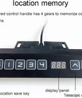 Control panel for Beefy Electric TV Lift Stand With Smooth Remote Operation And Auto Memory Positions For Large Screens 26 To 65 Inches.