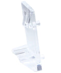 48 Pack Heavy Duty Clear Cabinet Locking Shelf Pins for 5mm Shelves Self Locking Plastic Shelf Supports Polycarbonate Shelf Clips Durable Maintenance Free Pegs for Easy Cabinet Organization clear polycarbonate shelf pin