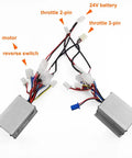 Upgrade Your Dolly Cart With This 24V Dual Drive Electric Conversion Kit, featuring 24V motor controllers and wiring.