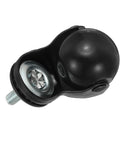 1.56 Inch Ball Caster Wheels Set Of 4 With Threaded Stem 360 Degree Movable Rotatable Castors For Furniture close-up view