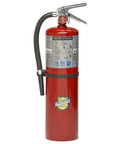 Fire Extinguisher 4A 80B C, 10 Lb, 21 Inch Red, UL Listed Steel Cylinder, Pro Grade Rechargeable Metal Valve, Ideal Home, Office, Shop Safety