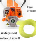 Four Size Fuel Line Hose Kit For Small Engines Includes 0.08x0.14 In, 3/32x3/16 In, 1/8x3/16 In, 1/8x1/4 In, Two Feet Each Replacement