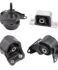 Honda CRV Engine Motor Mount Set Of 4 For 2002 2003 2004 2005 2006 2.4L Auto Transmission Replacement Fits OE A4504 A6597 A6596 A4506
