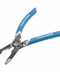 Heavy-Duty Wire Stripper With Slim-Forged Design, Self-Opening Pliers, Easy-Grip Shear Cutter, Cable Stripper Tool for 8-18 AWG Solid Wire