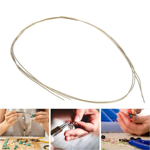 Soldering Wire Pro Grade Low Melting Point For Jewelry Making And Copper Welding displayed with jewelry tools.
