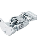 Heavy Duty Rear Door Hinge For Driver Side Crafted From Premium High Strength Steel Alloy view with bolt mounts and springs.