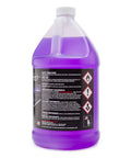 Back view of Speed Sauce Injection Fluid For Turbo, Supercharged And High-Compression Engines, 1 gallon container