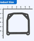 Two Pack High Heat Valve Cover Gasket For Kohler 7000 Series Engines Non Asbestos Durable Flexible Seal Replacement For Lawn Mowers Easy Install And Long Lasting Performance, 6-inch size shown