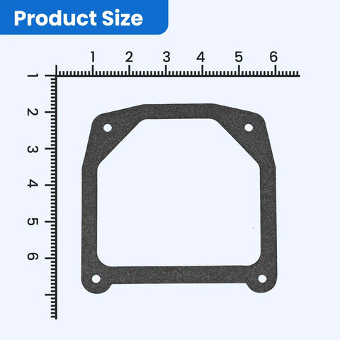 Two Pack High Heat Valve Cover Gasket For Kohler 7000 Series Engines Non Asbestos Durable Flexible Seal Replacement For Lawn Mowers Easy Install And Long Lasting Performance, 6-inch size shown
