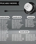 Gas Cap Replacement For Dodge Ram 1500 2500 3500 Charger And Challenger, Automotive Fuel Tank Cap Cover Replaces OEM 52030377AB 5278632AG