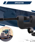 Heavy Duty Brake Anchor Pin Press For Commercial Semi Trucks, 10 Ton Capacity, tool for pin and bushing removal with truck image