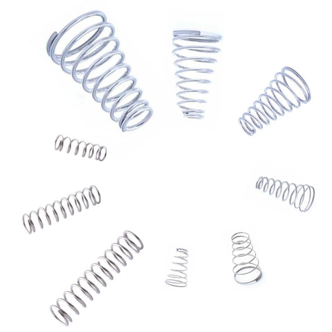Compression Springs Kit With 100 Pcs 304 Stainless Steel Tower And Return Conical Springs Set For Home Repairs And Hobby Projects