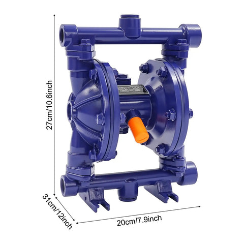 Heavy Duty Air Operated Double Diaphragm Pump Delivers Up To 4.4 Gpm With Excellent Performance And Versatile Functionality Ideal For Industrial Fluid Transfer Boost Your Workflow Efficiency Today