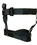 Beefy Rock Climbing Harness For Mountaineering Tree Climbing Ziplining And Rappelling 5,000 Lbs Rated Adjustable Waist 24 To 42 Inches