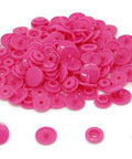 Plastic Snap Set With 420 Pieces In 14 Colors Size 20 T5 Glossy Round Fasteners for clothing, crafts, and mama pads