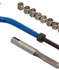Helical Thread Repair Kit For Metal With 304 Stainless Steel Threaded Inserts Size 10 32 0.190 Inch Installed Length Pack Of 10