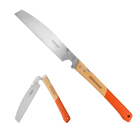 Kataba Japanese Pull Saw Folding Ten And Three Eighths Inch With Premium SK5 Steel Blade and Fourteen Teeth Per Inch Pro Grade