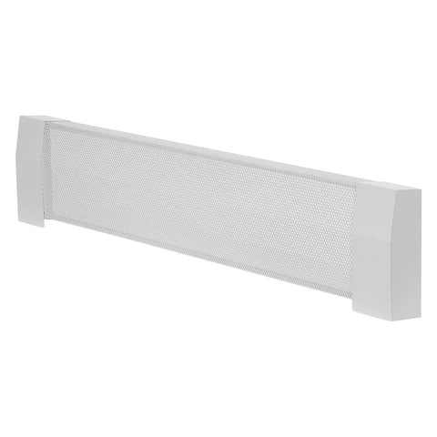 Beefy Heavy Duty 3 Ft Baseboard Heater Cover For Easy Install In Any Bedroom White Steel Front Panel Premium Series Replacement
