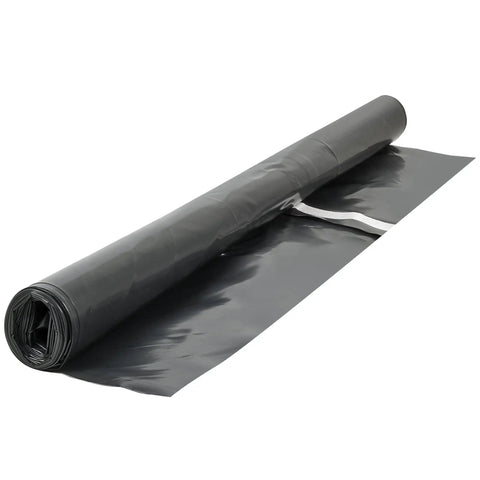 Moisture Barricade Underlayment Film for Vinyl Laminate SPC and Engineered Wood Floors 6 Mil Thick Polyethylene Vapor Barrier Roll
