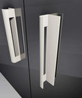 Self Adhesive Edge Fingerpull Door Handle Screwless Peel And Stick For Glass Wood Metal And Plastic Surfaces Ideal For Cabinets Drawers