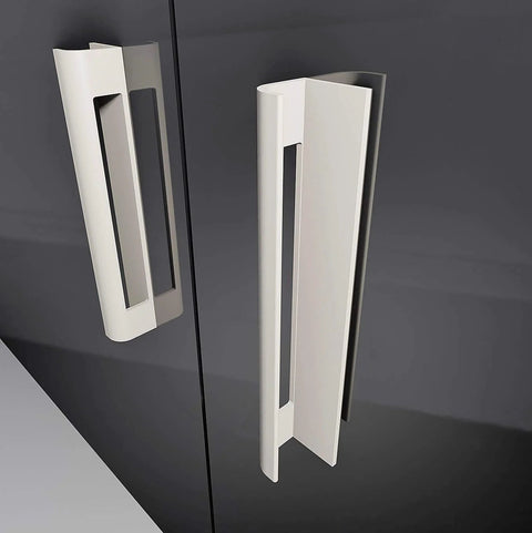Self Adhesive Edge Fingerpull Door Handle Screwless Peel And Stick For Glass Wood Metal And Plastic Surfaces Ideal For Cabinets Drawers