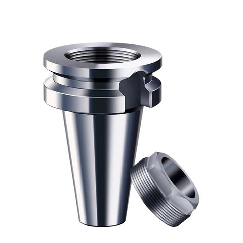 Killer BT50 Short Cone Holder Collet Chuck With ER40S Grips designed for CNC milling, made of durable stainless steel.