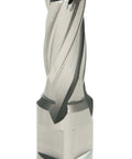 Hougen annular cutter, 1/2 in diameter x 1 in depth of cut, 12,000 series HSS, 3/4 in Weldon shank, front view