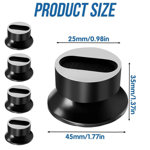 4 Pack Silicone Anti Vibration Feet For 3D Printer A1 And A1 Mini, Shock Absorption Pads To Cut Noise And Improve Print Quality, 45x25x35mm Dampers For Smoother, More Precise Prints