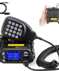 Dual Band Mini Car Radio Transceiver For VHF And UHF Quad Standby Mobile Radio With Compact Design Beefy 25 Watt High Power
