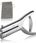 Heavy Duty Handheld Single Hole Punch For Paper Card Plastic PVC And Cardstock Long Reach Pro Grade Hole Puncher
