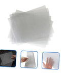 16 Pieces Stainless Steel Welding Mesh Screen For Automotive Bumper Repair Reinforcing Mesh Quick Fix And Seamless Restoration Of Car Damage Durable And Easy To Weld For Fast Bumper Repairs On Cars And Trucks, shown stacked and in hand for size reference