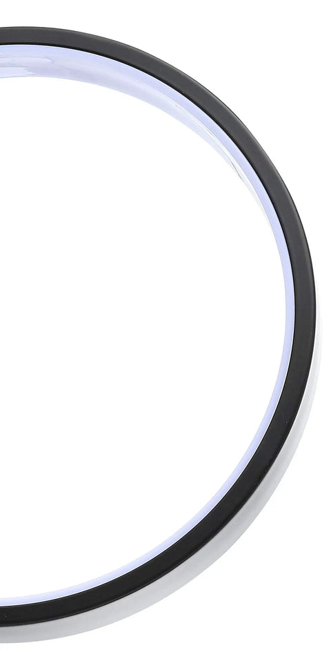 Close-up of 12.25 Inch Black Dimmable Integrated LED Wall Sconce For Living Room Bedroom Hallway Sleek Modern Metal Fixture