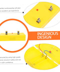 Plastic Conductivity Experiment Kit for Students Hands On Science Gear for Physics Labs Classroom Demos And Projects Educational Lab Equipment Great For Teacher Demos And Home Experiments shown in detailed yellow design with metal clips and wiring.