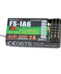 6 Channel RC Receiver With Dual Antennas PPM Output And IBus Port AFHDS2A 2.4GHz Bidirectional Link Ultra Compact And Lightweight