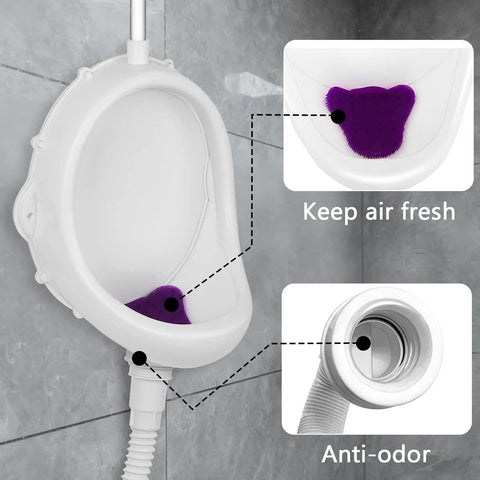 Waterless Portable Urinal For Men Large Plastic Urinal With Inlet Pipe Connection No Fuss Cleanup When Connected To A Hose