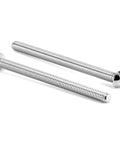 Rock Solid 5/16-18 X 4 Inch Button Head Socket Cap Bolts 304 Stainless Steel with hex drive for secure assembly.