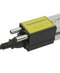 High Quality Manual Plastic Sheet Bender For Acrylic PVC showing a close-up of the heating element and control unit, 110V power connection.