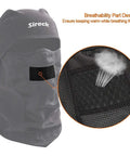 Cold Weather Balaclava Ski Mask With Water Resistant Windproof Fleece Thermal Fabric showing breathability mesh detail