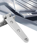 Beefy Heavy Duty Sealed Bearing Gate Hinges In Stainless Steel Thickened T Type 151mm By 75mm By 4.5mm Smooth Quiet Swing