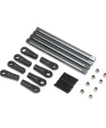 Lower 4 Link Bar Set For 15 Inch Wheelbase With Four Links LMT Mega LOS244012 RC Car And Truck Replacement Parts By Losi