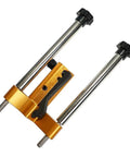 Straight Up Heavy Duty Camshaft Alignment Tool Built For BMW M3 M5 M6 N63 S63 N74 Engines Tough As Nails Pro Grade Repair Kit, orange and silver metal design.