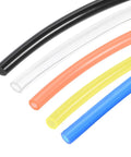 Assorted color tubing including Clear PU Tubing 6mm By 4mm Pneumatic Air Line Hose 6.6Ft 2M Flexible For Air Compressors