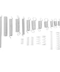 Ultimate 200 Pc Compression And Extension Springs Kit With 20 Zinc Plated Steel Assortment Sizes For Car Repair Diy And Home Fixes With Tough Storage Box To Keep Your Gear Organized And Ready To Go, assorted zinc steel springs