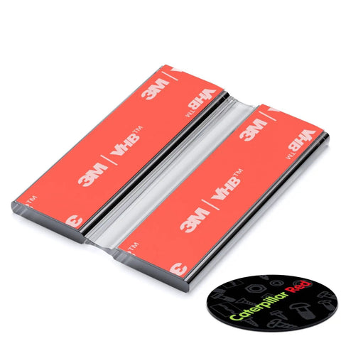 Heavy Duty Flex Piano Hinges Two Inch Wide Self Sticking No Glue Needed Low Profile Clear Acrylic Strip For Quick Fixups And Diy Setup Four Pack Solid with adhesive backing