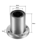 LMF25UU 25mm Round Flange Linear Motion Bushing Double Sealed for 25mm Linear Shaft CNC Machine and 3D Printer