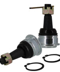 Lower Ball Joint Set For Honda Pioneer MUV 700 Big Red OEM Replacement Includes Two Ball Joints Rubber Boots Cotter Pins And Nuts, pair with boots and clips