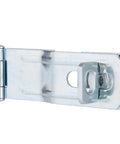 Heavy Duty Swivel Hasp With Turning Padlock Mount Hidden Mounting Screws Weather Resistant shown close-up