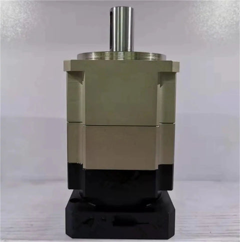 Top Shelf Helical Gear Planetary Gearbox Reducer offers dead nuts tight five arcmin precision with a metallic finish and 16mm input shaft.