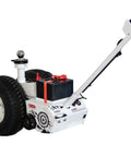 Force 5K Electric Trailer Dolly For RV, Boat And Cargo Trailers with a battery, durable tires, and a towing handle.